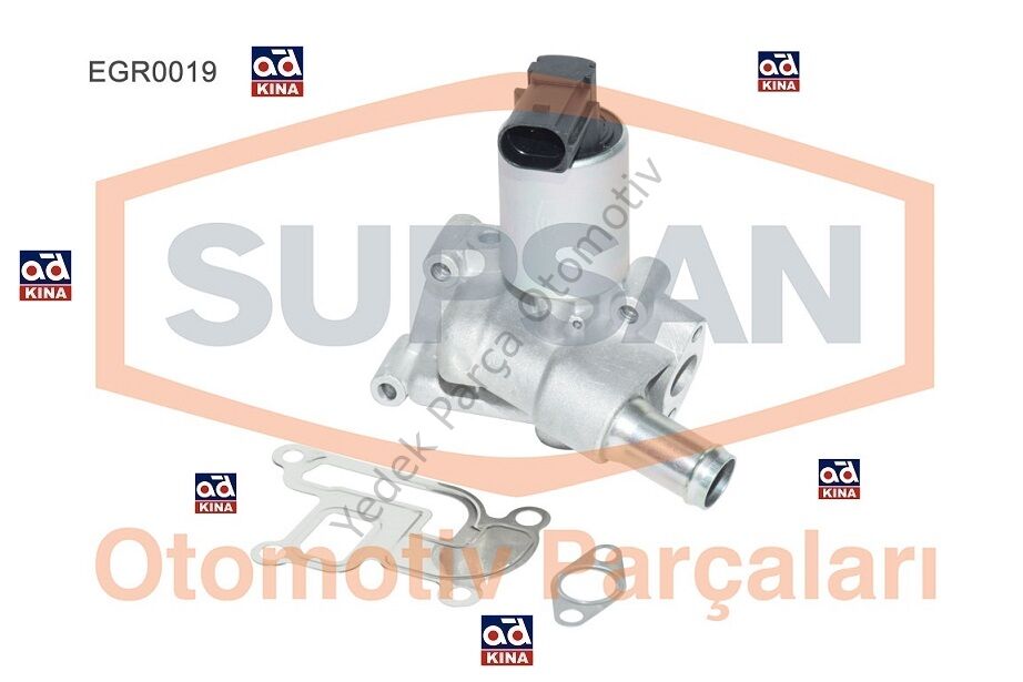 EGR VALFİ EGR0019 CORSA-C 1.2 1.4 16V MERIVA AGILA 5PİN D TİP SOKET
