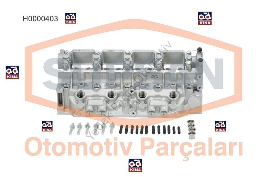 SİLİNDİR KAPAĞI H0000403 KANGO 1.9D F8Q (DİK DELİKLİ)