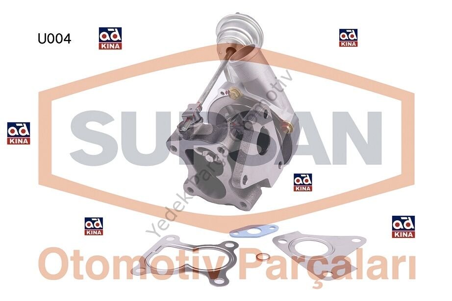 TURBO KOMPLE U004 KANGO CLIO MEGANE 1.5 DCI 80 PS 7701473673