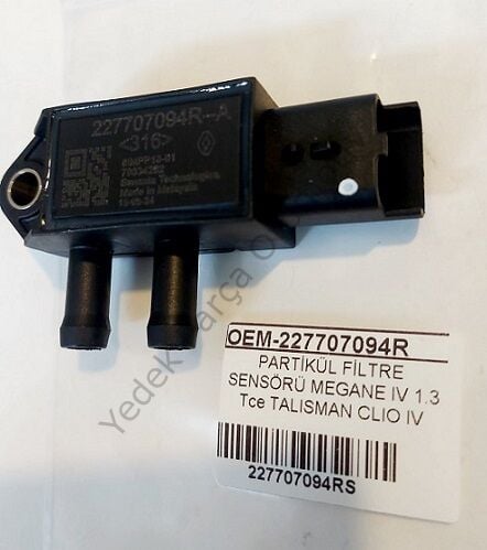 PARTİKÜL FİLTRE SENSÖRÜ 227707094R MEGANE IV 1.3 Tce TALISMAN CLIO IV DUSTER