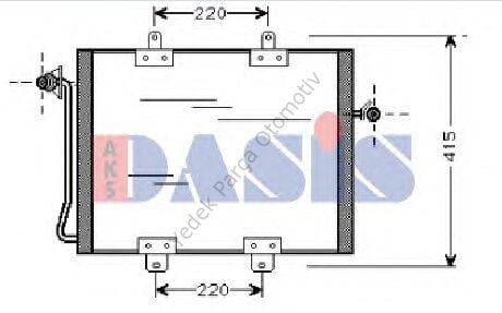 KLİMA RADYATÖRÜ 050ABC010 R19