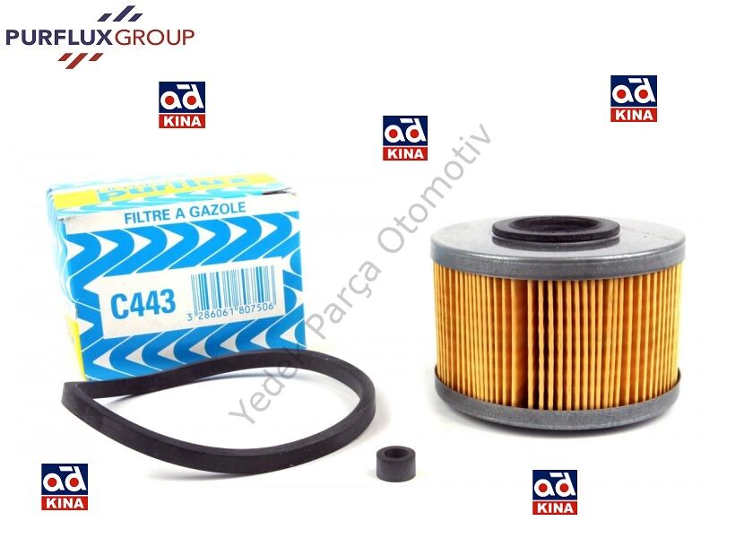 MAZOT FİLTRESİ C443 CLIO EKSPRES KANGO LAGUNA 1.9D