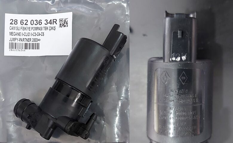 Dokker Lodgy Logan 2 Sandero 2 Cam Su Fiskiye Motoru Tek Çıkış 286203634R Renault Orijinal