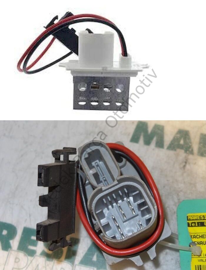 KALORİFER REZİSTANSI HLR100126 CLIO-I E.M 1.4 MEGANE-I 1.4 R19 1.4