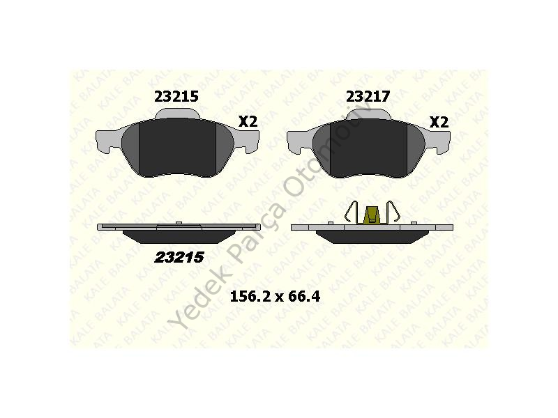 FREN BALATASI ON LAGUNA II III 01=> MEGANE II 02=>