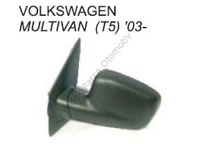 AYNA SAĞ VM373EHAR T5 (03-) (MULTIVAN) ELEKTRİKLİ ÇİZGİLİ CAM