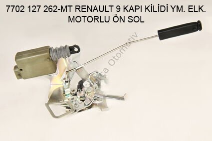 KAPI KİLİDİ ÖN SOL OEM 7702127262MT R9 BUTONLU (MOTORLU) ELEKTİRİKLİ