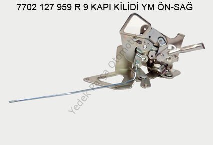 KAPI KİLİDİ ÖN SAĞ OEM 7702127959 R9 ELEKTİRİKLİ (MOTORSUZ)