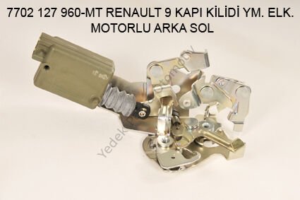 KAPI KİLİDİ ARKA SOL OEM 7702127960MT R9 ELEKTİRİKLİ (MOTORLU)