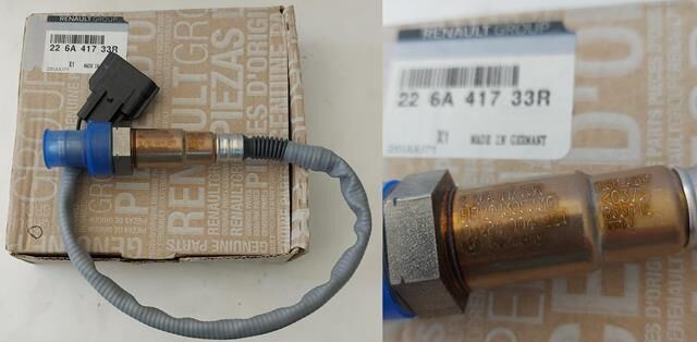 Clio 4 Captur 1 Megane 3 Fluence Oksijen Sondası Sensörü 1.5 Dci K9K 2013 2020 226A41733R Renault Mais