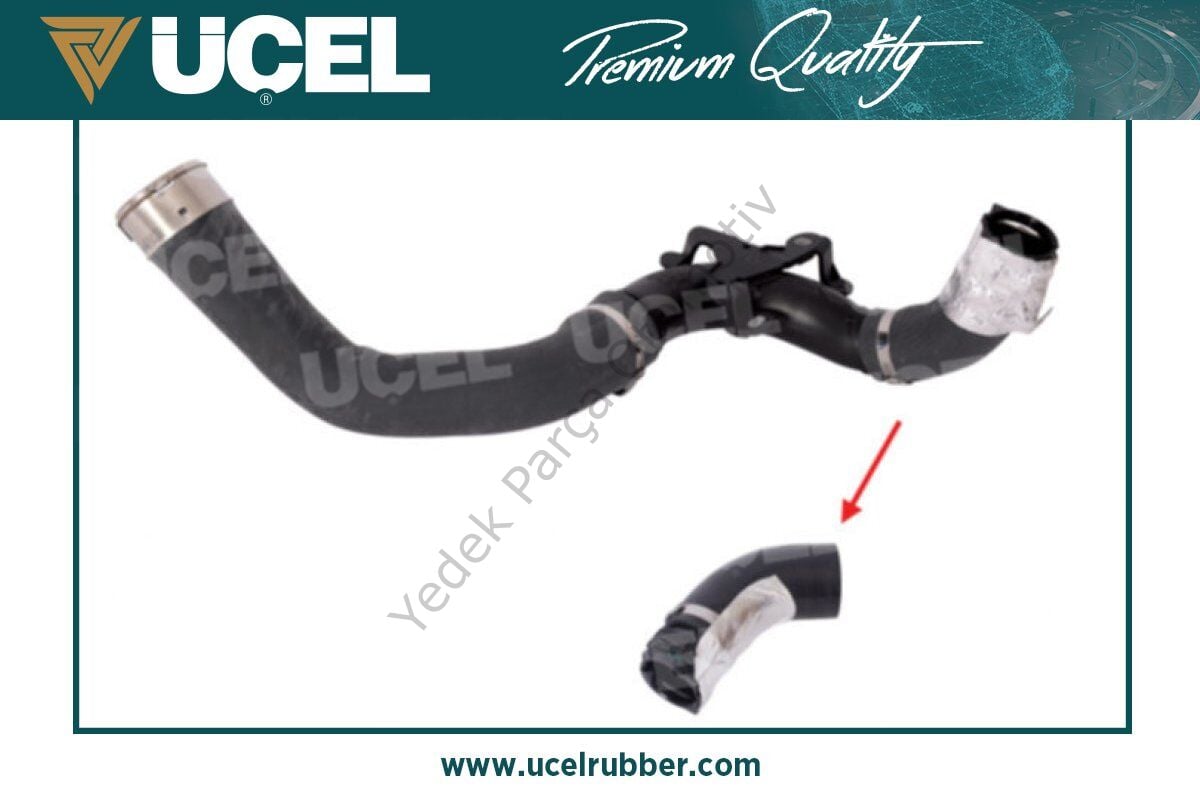 TURBO HORTUMU 15130 CLIO-IV 1.2 TCE DOKKER DUSTER (PLASTİK BORU HARİÇ)