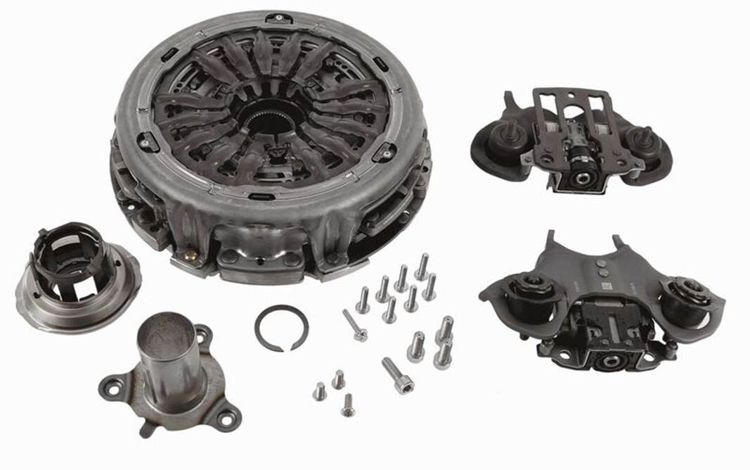 Megane 3 - Fluence Otomatik Vites EDC Debriyaj Seti Çatallı 1.5 Dci K9K 302054315R - 602000500  Sachs