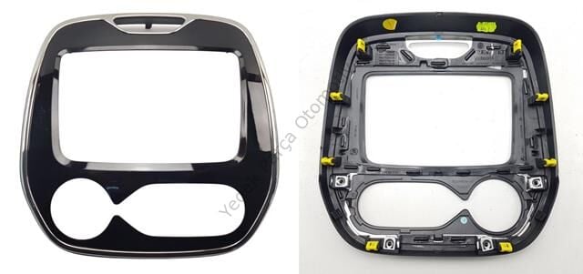 KLİMA VE RADYO ÇERÇEVESİ 682707901R CAPTUR KROM ÇIKINTILI TİP