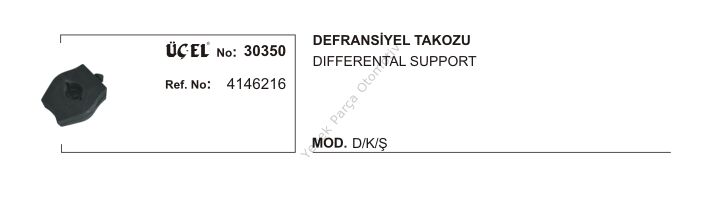 DEFRANSİYEL TAKOZU 30350 DKS 4146216