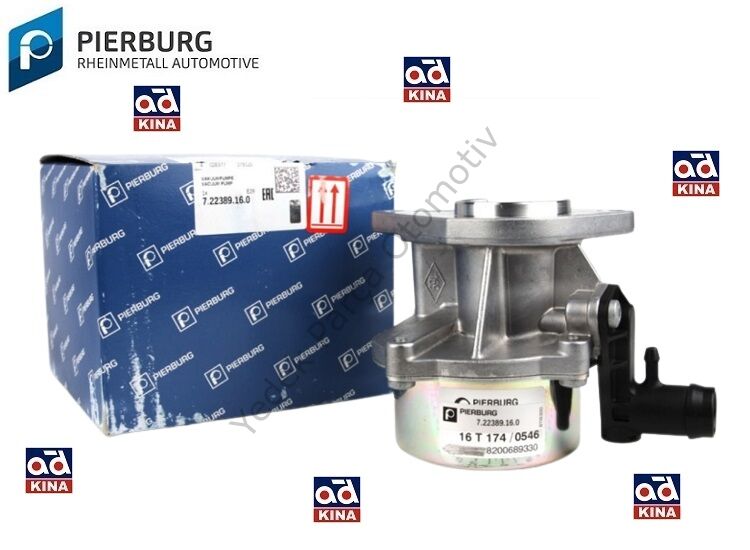 VAKUM POMPASI 722389160 MEGAN-II LAGUNA-II KANGO TRAFIC 1.9 DCI (F9Q 770)