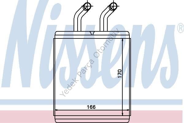 KALORİFER RADYATÖRÜ 346570 K2500 K2700 (BRAZING)