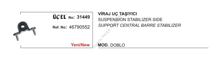 VİRAJ UÇ TAŞIYICI 31449 DOBLO 46790552