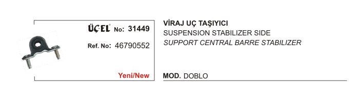 VİRAJ UÇ TAŞIYICI 31449 DOBLO 46790552
