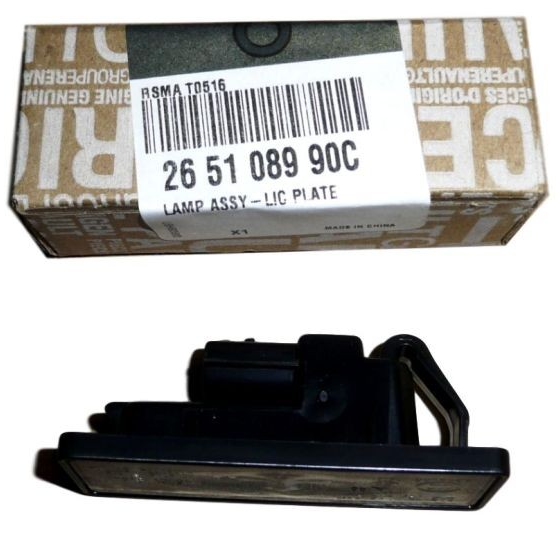 Megane 4 Talisman Renault Maisınlatma Plaka Lambası 265108990C Renault Mais