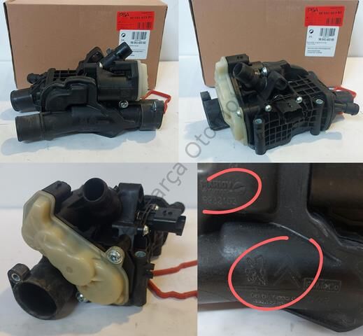 TERMOSTAT ELEKTRİKLİ JUMPER BOXER P3008 P508 P308 C4 2.0HDİ BLUEHDİ