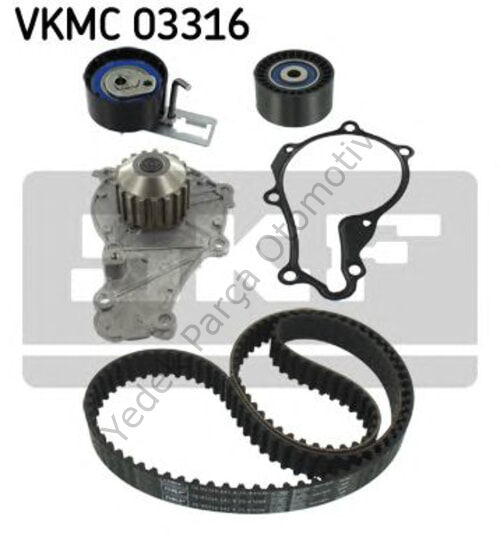 TRİGER SETİ + DEVİRDİAM VKMC03316 1.6 HDİ FOCUS FIESTA P206 P207 P307