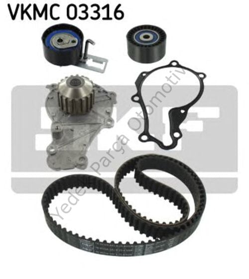 TRİGER SETİ + DEVİRDİAM VKMC03316 1.6 HDİ FOCUS FIESTA P206 P207 P307