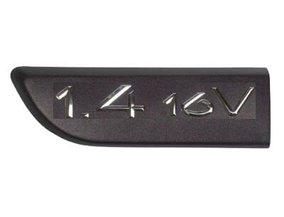 Megane 2 Arka 1.4 16V Bagaj Üstü Yazısı Sağ Siyah Monogrom 3345 8200209146 Pleksan