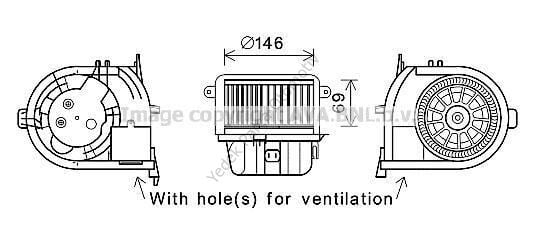 KALORİFER MOTORU 346875 CLIO II