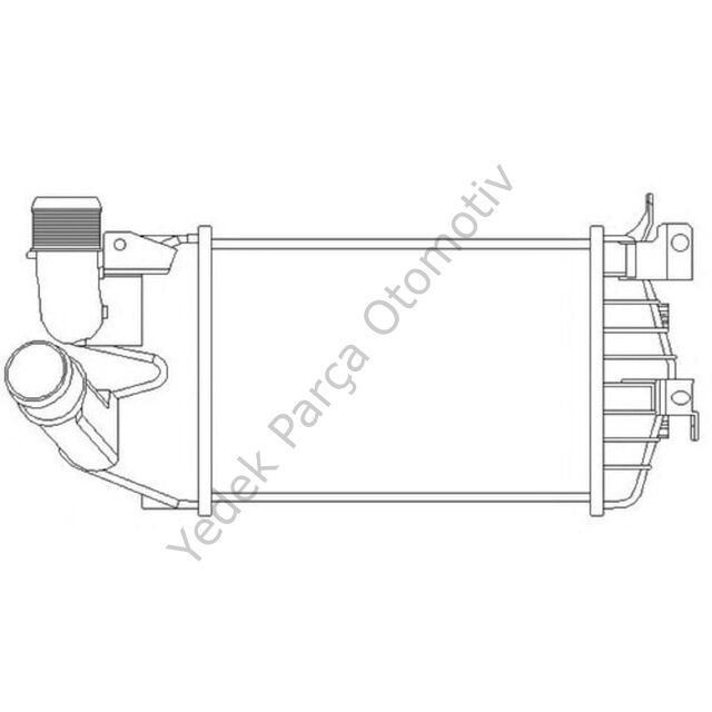 TURBO RADYATÖRÜ 820M59A 810M59A ASTRA-H (6302076)