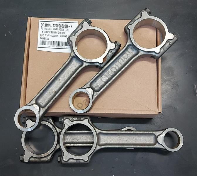 PİSTON KOLU TAKIMI 121008820R 1.5 DCI K9K EURO6 CAPTUR CLIO IV V KADJAR MEGANE 4