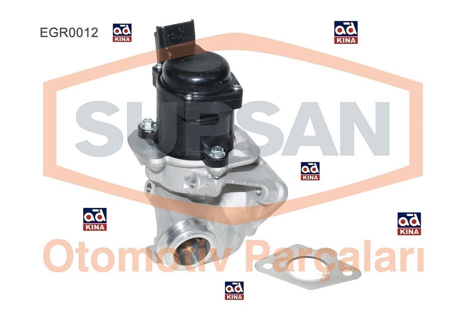 EGR VALFİ EGR0011 P308 P3008 FOCUS DV6 1.6 HDI EURO4 5PİN KARE SOKET KABLOSUZ