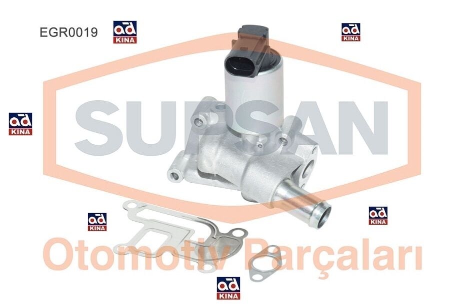 EGR VALFİ EGR0019 CORSA-C 1.2 1.4 16V MERIVA AGILA 5PİN D TİP SOKET