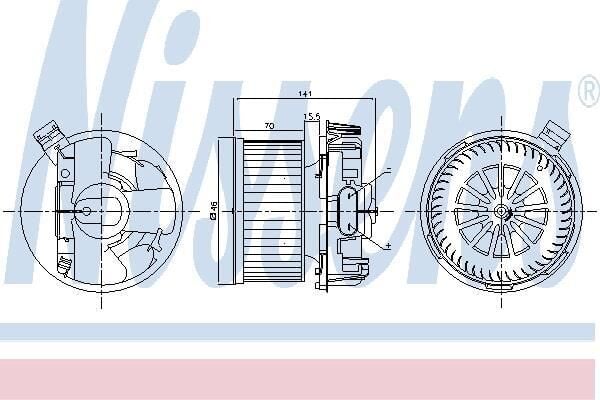 Logan 1 Sandero 1 Duster 1 Twingo 2 Kalorifer Motoru 7701067982 Kale