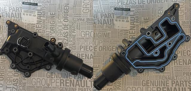 Megane 1 Laguna 1 Termostat Komple 1.6 16V K4M 8200561434 Renault Mais