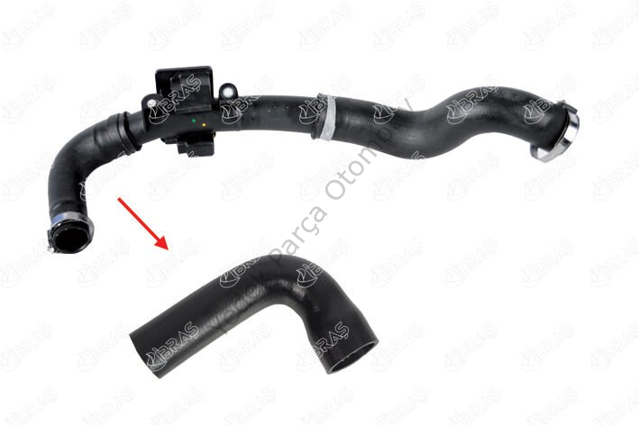 TURBO HORTUMU KUCUK (PLASTIK BORU HARIC) NEW KNG II 1.5DCI (85-105 HP) (KWOB)