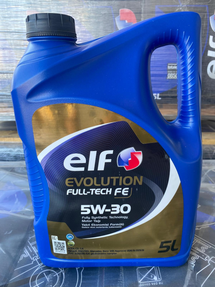 MOTOR YAGI ELF 5W30 FULL-TECH 5 LITRE