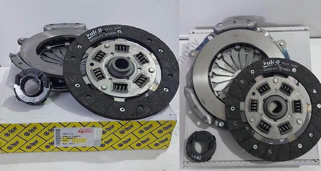 DEBRİYAJ SETİ TK ( KIT3 ) 3433 R9 R19 1.4  ( VALEO 3433 )