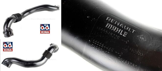 Clio 4 Captur 1 Duster 1 Hava Filtre Borusu 1.0 Tce 165554822R Reanult Orijinal