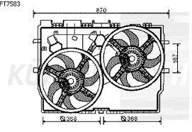 FAN MOTORU DUCATO II 200 300 WATT (DAVLUMBAZLI)