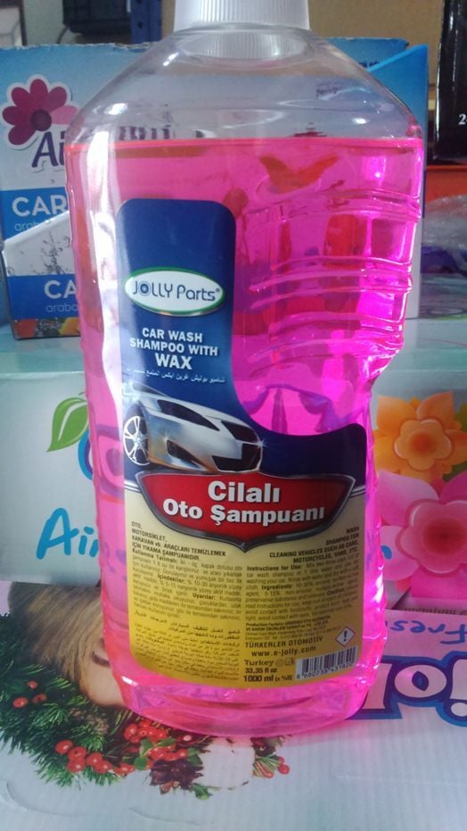CİLALI OTO ŞAMPUANI ( 1 LİTRE )