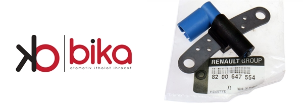 R19 Europa Megane 1 I Clio 2 Manyetik Kaptör 1.6 8 K7M 8200647554 7700101970 Renault Mais