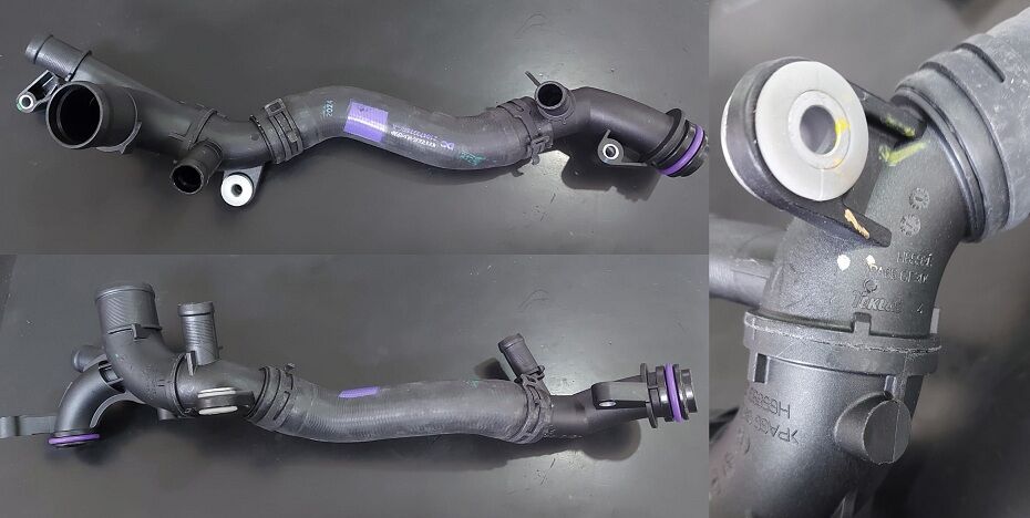 Duster 2 Clio 4 Captur 1 Devirdaim Blok Su Borusu 1.3 TCe H5H 210473278R Renault Orijinal
