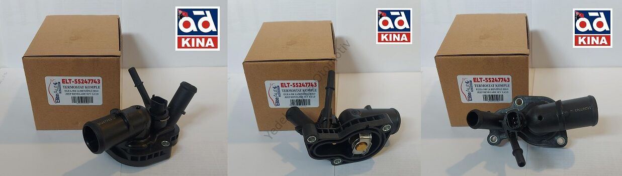 TERMOSTAT KOMPLE 55247743 EGEA-500 1.6 BENZİNLİ 2014> -JEEP RENEGADE SUV 1.6 201