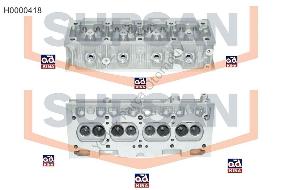 SİLİNDİR KAPAĞI ( SİBOBLU ) H418 R9 1400