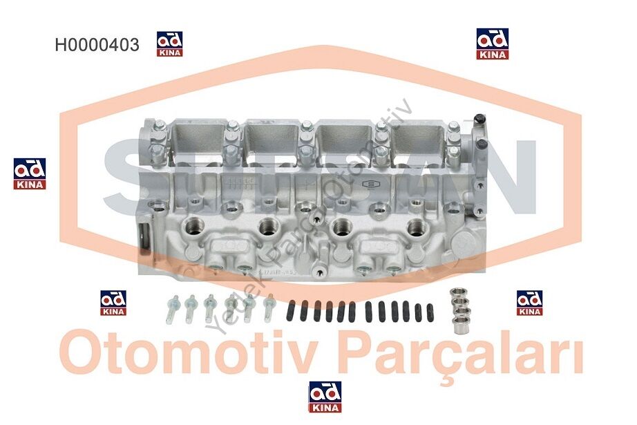 SİLİNDİR KAPAĞI H0000403 KANGO 1.9D F8Q (DİK DELİKLİ)