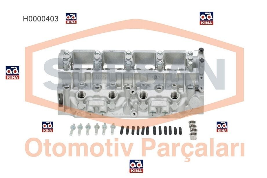 Kangoo 1 Silindir Kapağı 1.9D F8Q Dik Delik 1997 - 2002 7701471013-7701478460 Süpsan