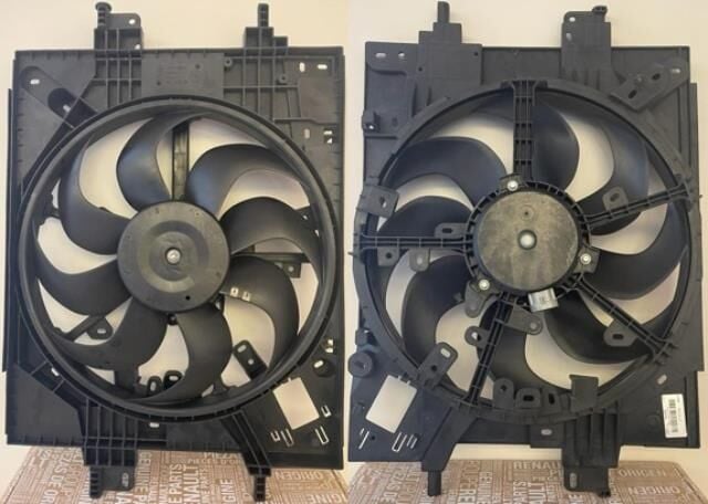 Clio 5 Fan Motoru + Fan Davlumbazı 214816386R Renault Orijinal