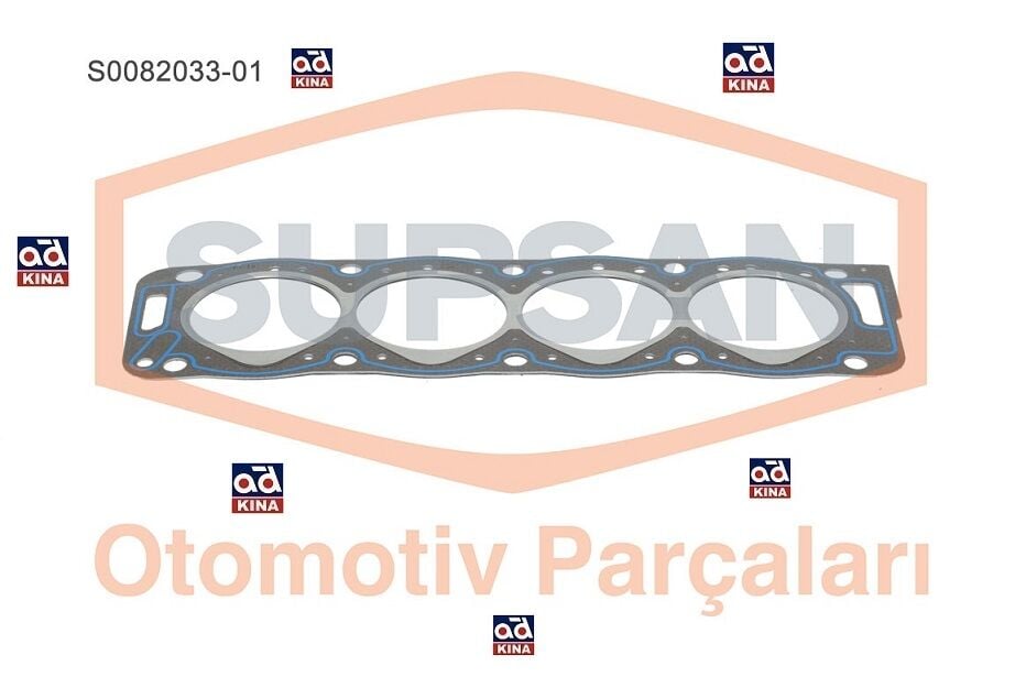 *CONTA SİLİNDİR KAPAK S0082033 01 1 ÇENTİK BOXER PARTNER BERLINGO XUD9 SAÇLI