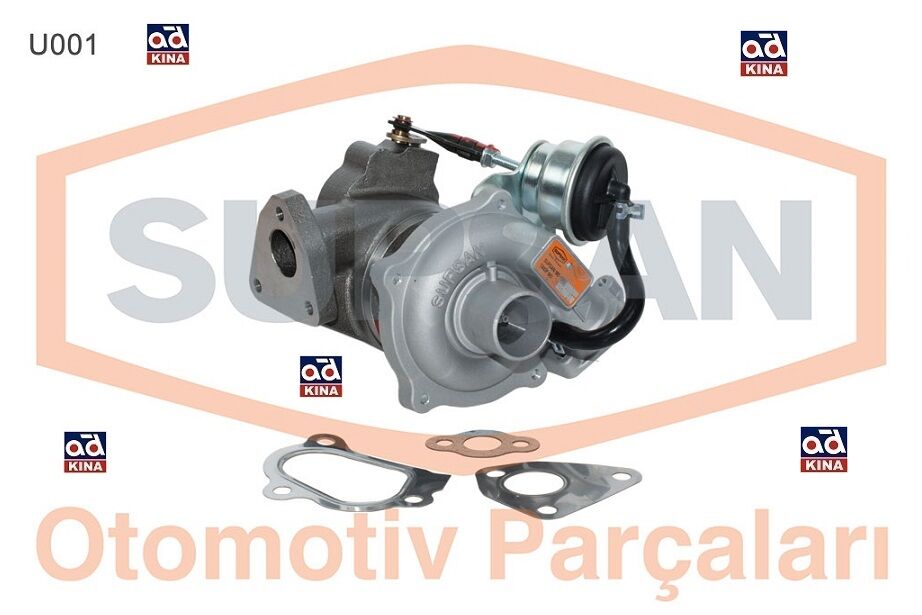 TURBO KOMPLE U001 DOBLO PALIO ALBEA 1.3 MJET-16V 70BG