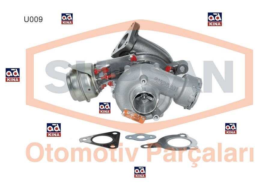 TURBO KOMPLE U009 PASSAT 1.9 TDI (AVF-AWK) 130 BG